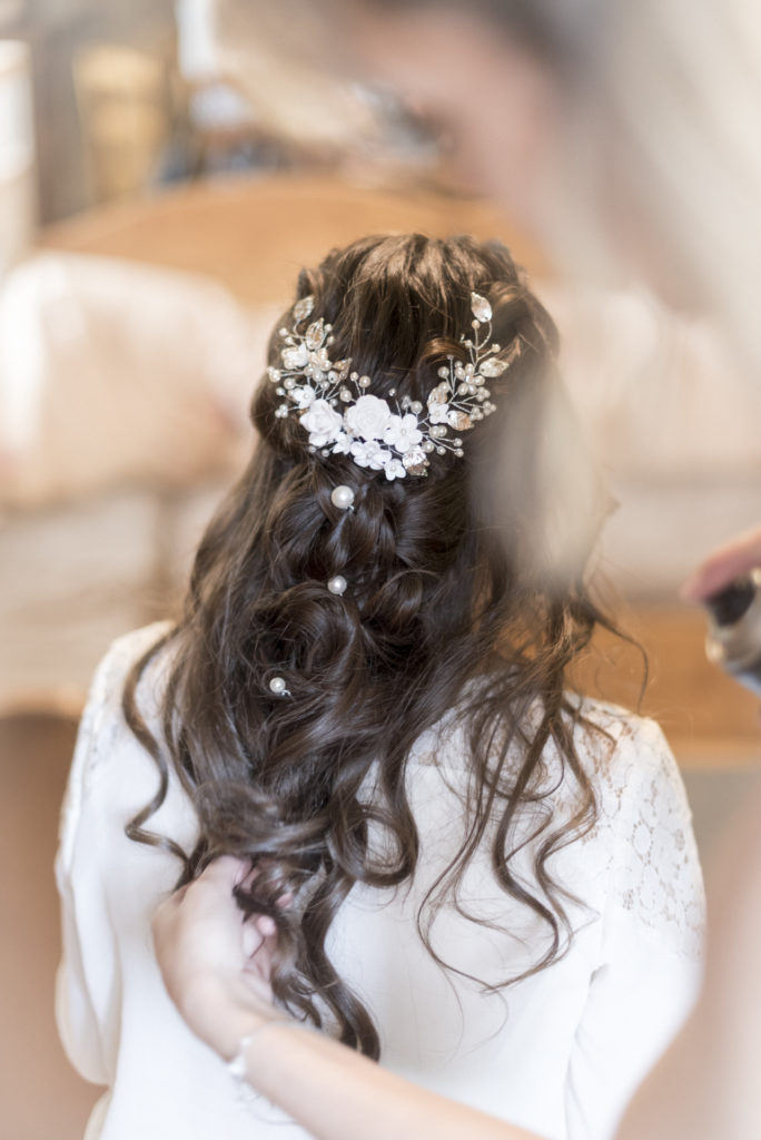 Photographe de mariage à Sallanches et Haute-savoie-préparatif de la mariée