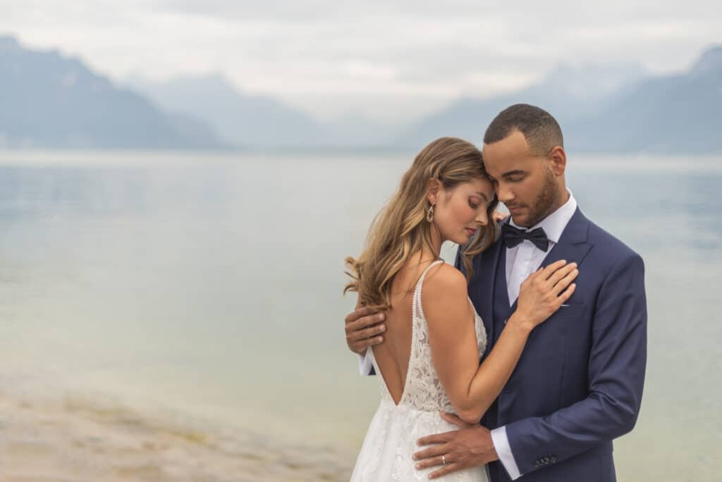 reportage mariage au bord du lac Léman Haute Savoie