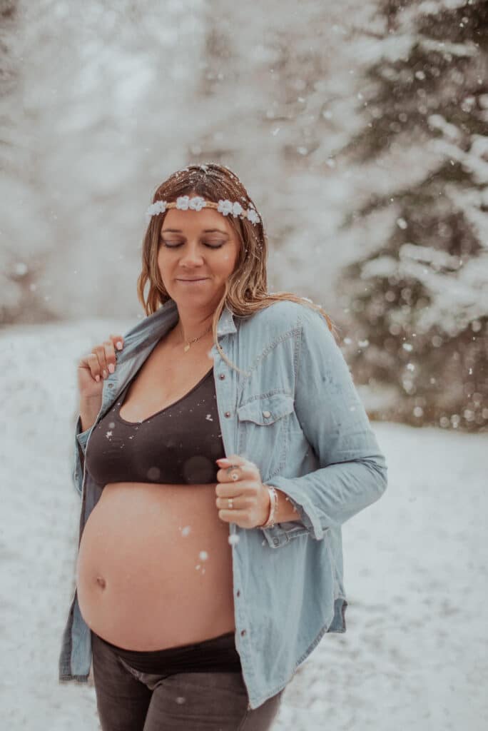 Photographe grossesse à Thonon-les bains et en Haute Savoie