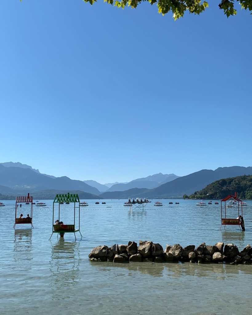 EVJF Annecy promenade lac centre ville