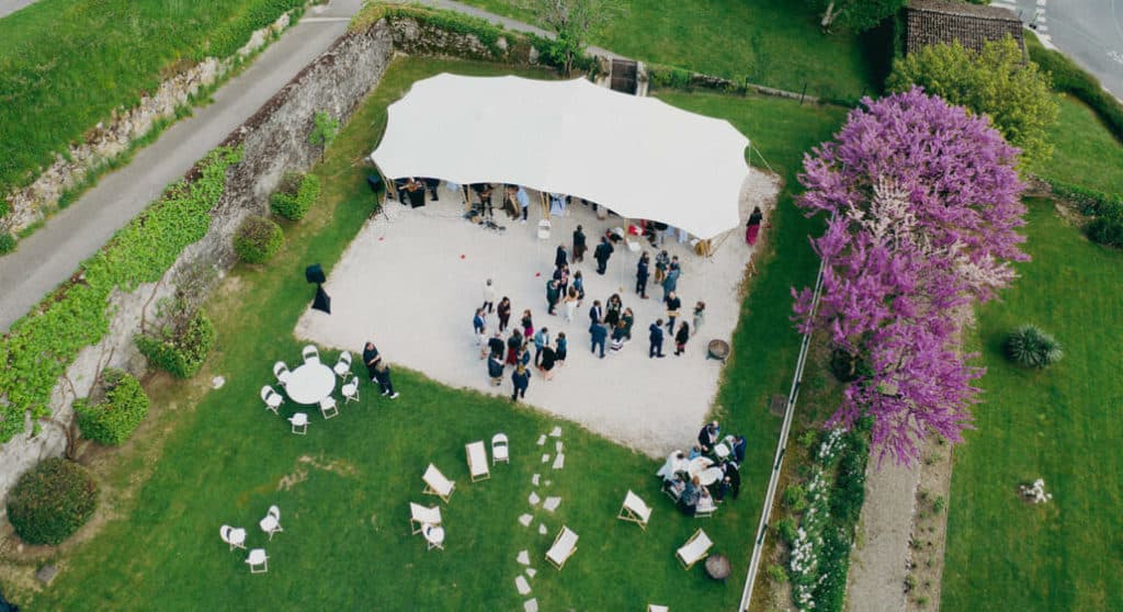 La Croix des Champ adresse mariage au bord du lac Annecy