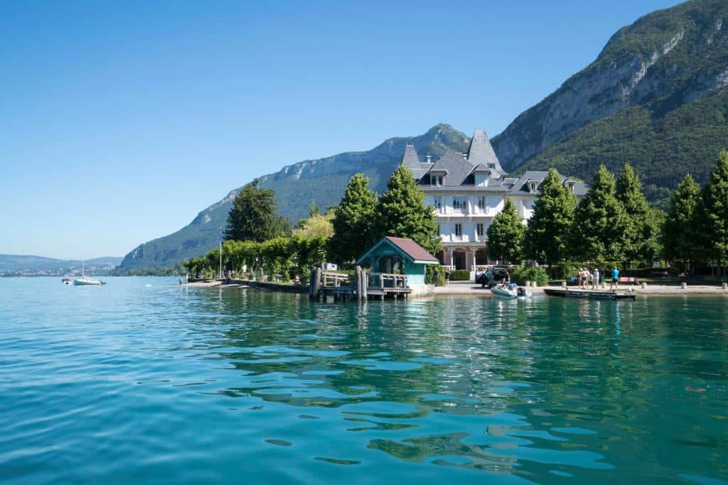 Pavillon des fleurs Menthon Annecy bord du lac