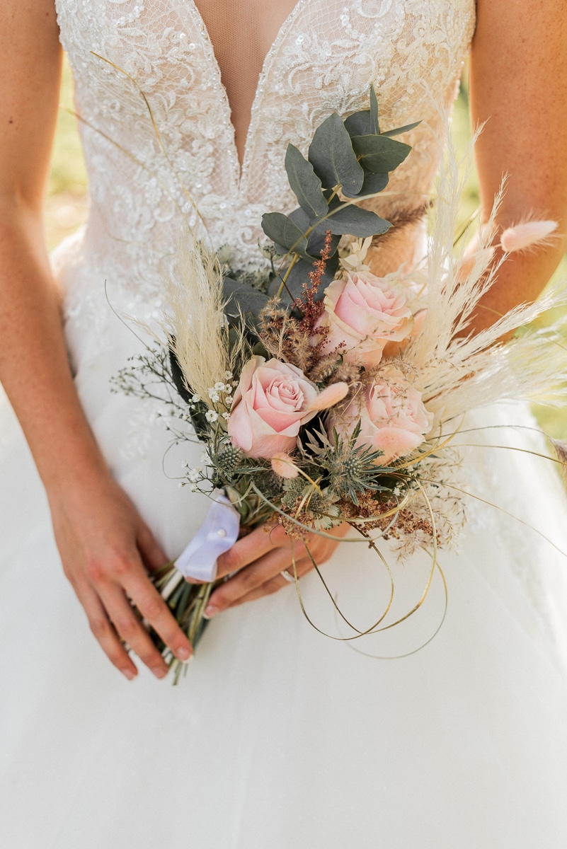 Bouquet de la mariée-Préparatif @Elise Morgand