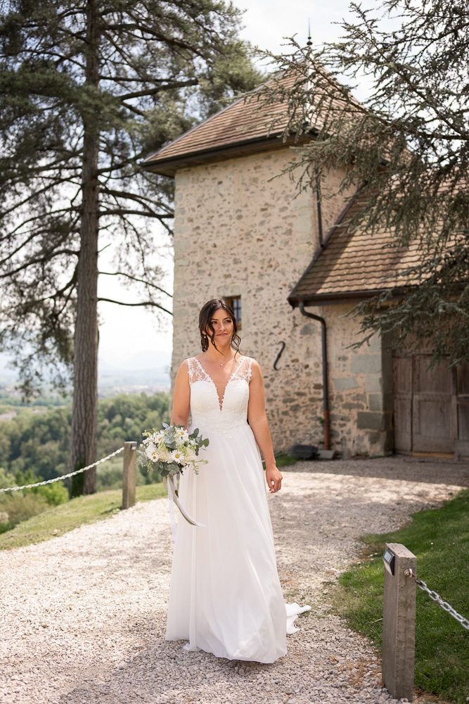 photographe-mariage-portraitchateau-de-la-palud-Annecy Mariée au Château de la Palud lors d’un mariage en Haute-Savoie